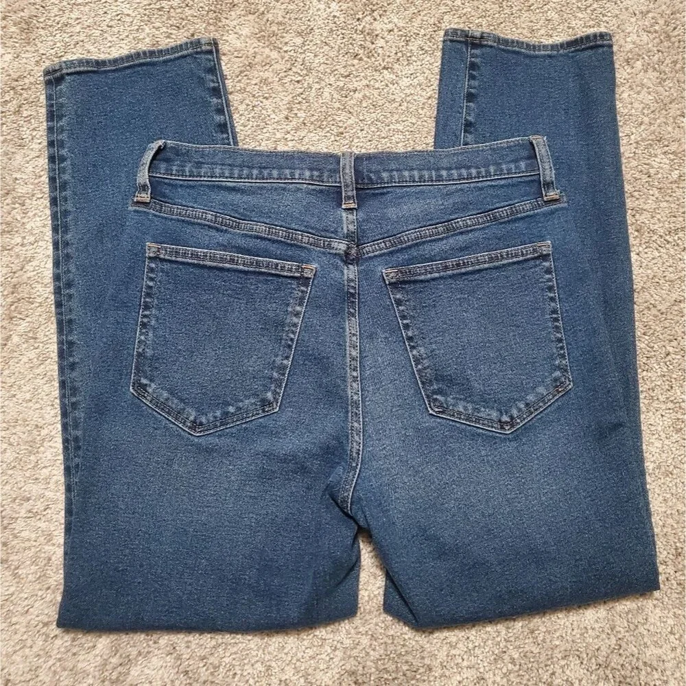 J. Crew Essential Straight Jeans In All-Day Stretch